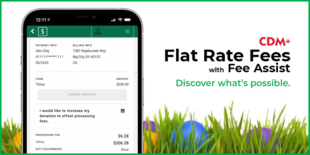 flat rate with fee assist easter