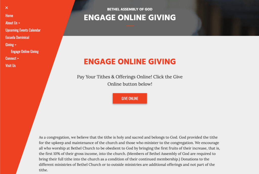 engage portal website