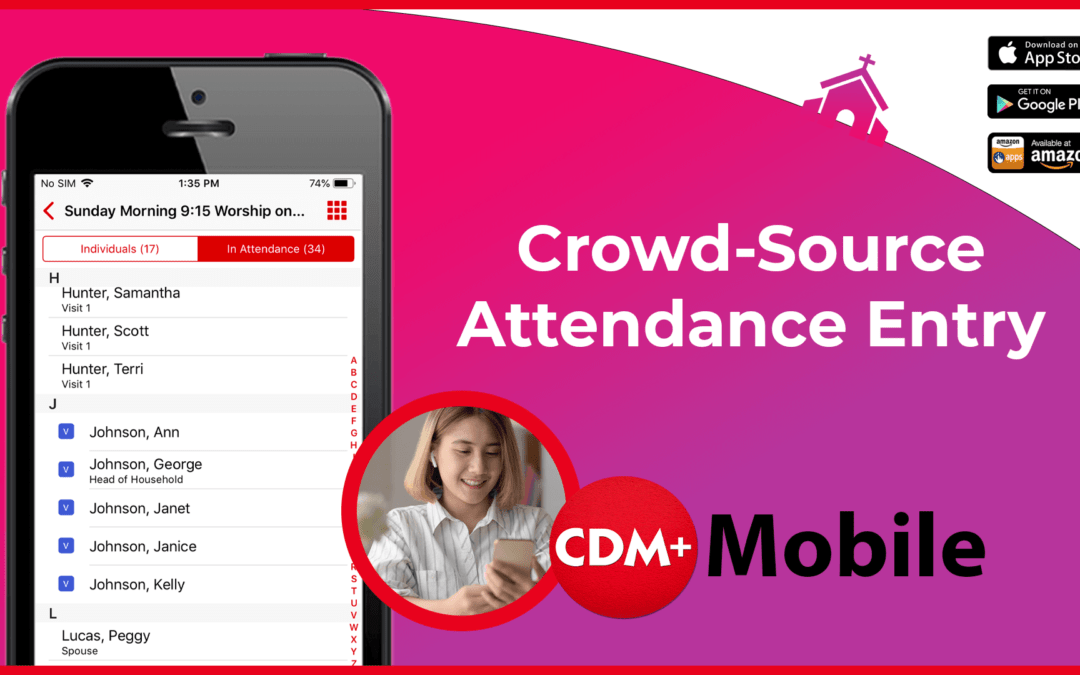 using cdm+ mobile to take attendance