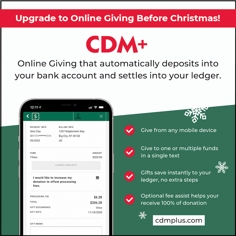 budget basic upgrade online giving dec 2021