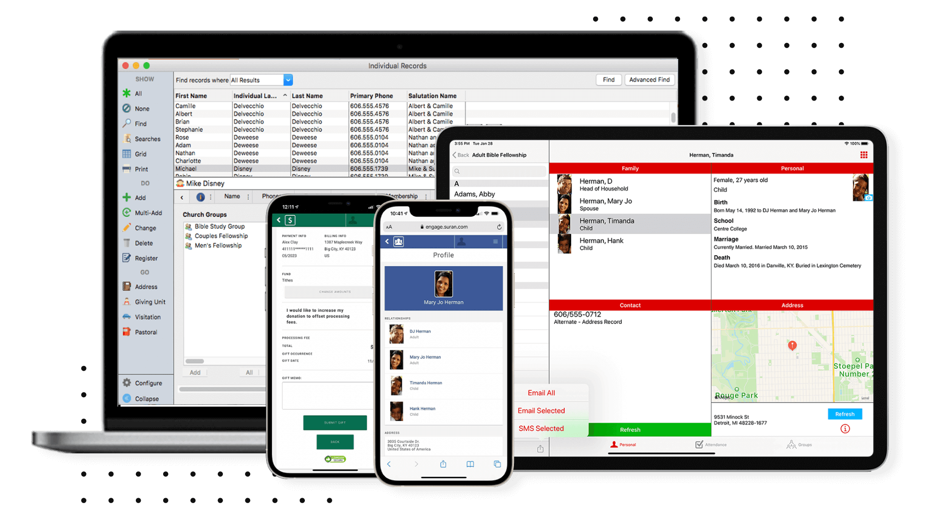 family cdm+ cdm+ church management and non-profit software
